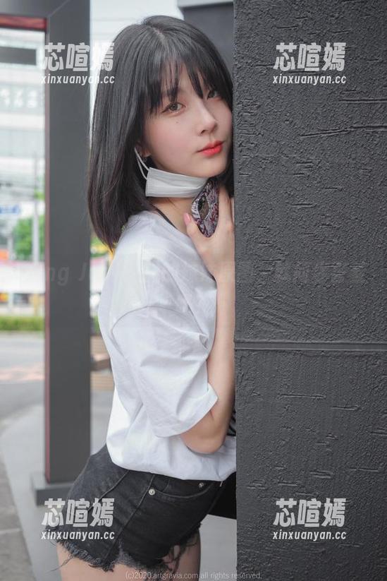 Jang Joo(장주)的妹妹原图，就问你害羞吗？